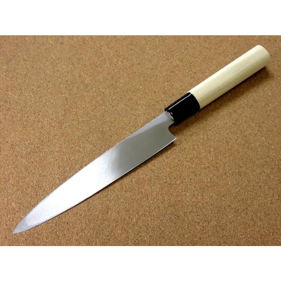 包丁 柳刃包丁 17cm (170mm) 関の刃物 ステンレス複合材 (SK5 軟鉄) 右利き 片刃包丁 刺身包丁 日本製の画像