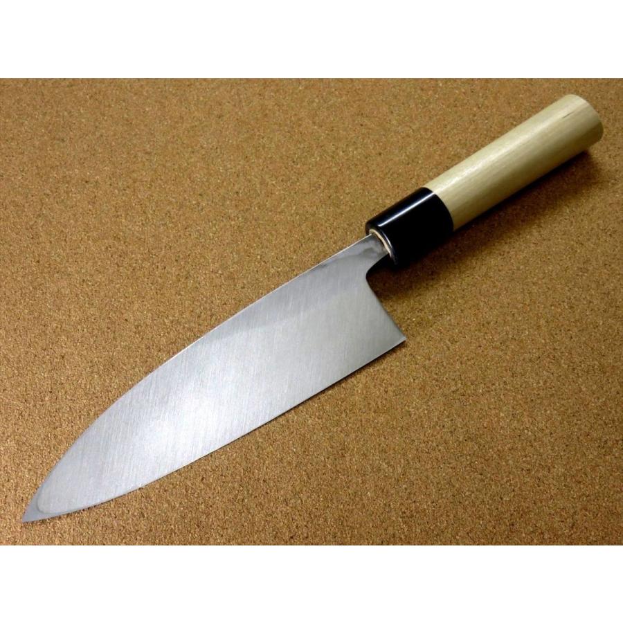包丁 出刃包丁 18cm (180mm) 関の刃物 炭素鋼 白紙3号・軟鉄 右利き