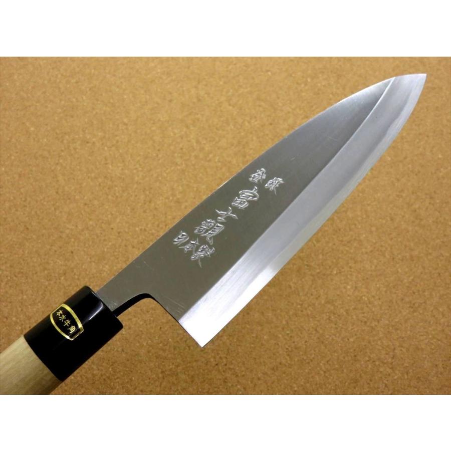 包丁 出刃包丁 18cm (180mm) 関の刃物 炭素鋼 白紙3号・軟鉄 右利き