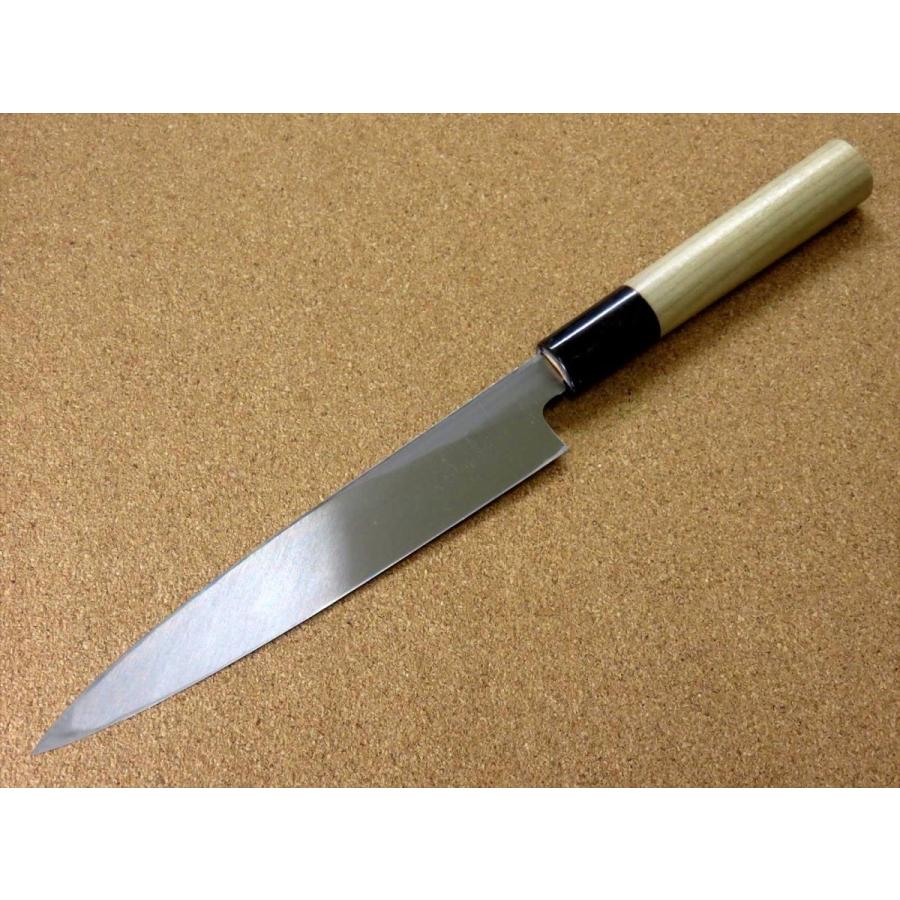 包丁 柳刃包丁 17cm (170mm) 関の刃物 炭素鋼 白紙3号 右利き 片刃包丁