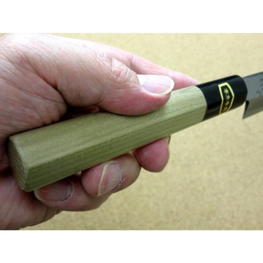 包丁 柳刃包丁 17cm (170mm) 関の刃物 炭素鋼 白紙3号 右利き 片刃包丁