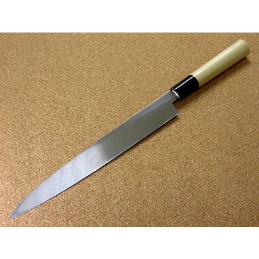 包丁 柳刃包丁 23.5cm (235mm) 関の刃物 炭素鋼 白紙3号 右利き 片刃