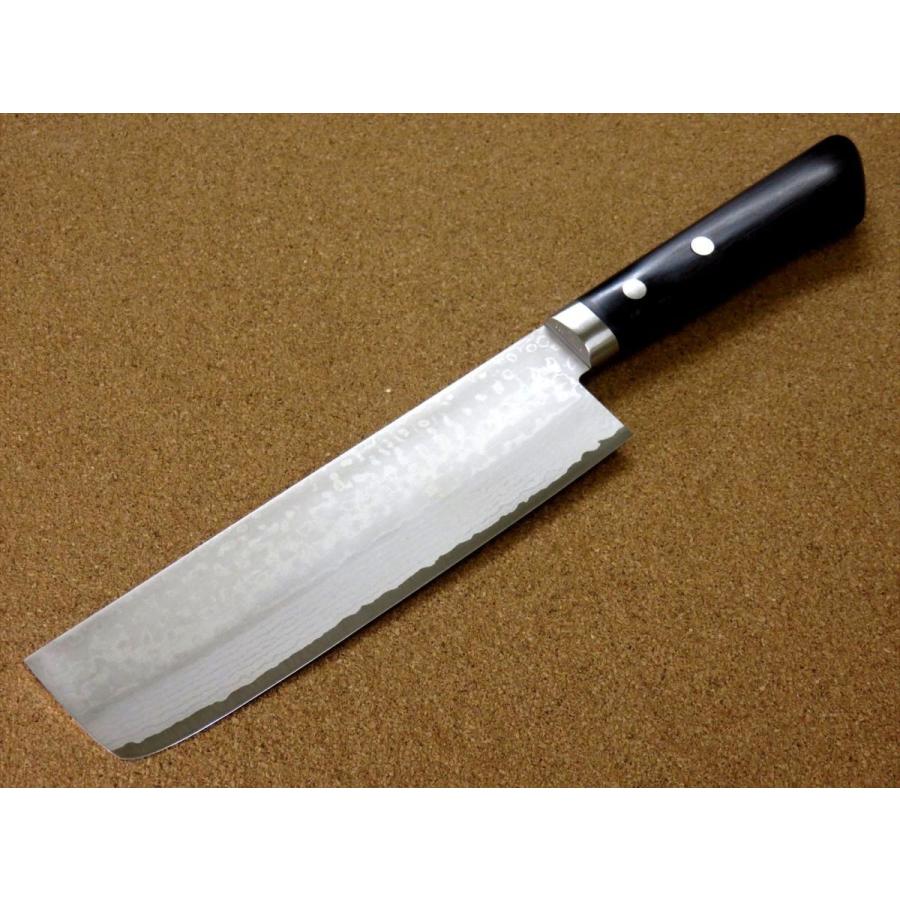 包丁 菜切り包丁 16.5cm (165mm) 関の刃物 ダマスカス 17層 鍛錬 V金10
