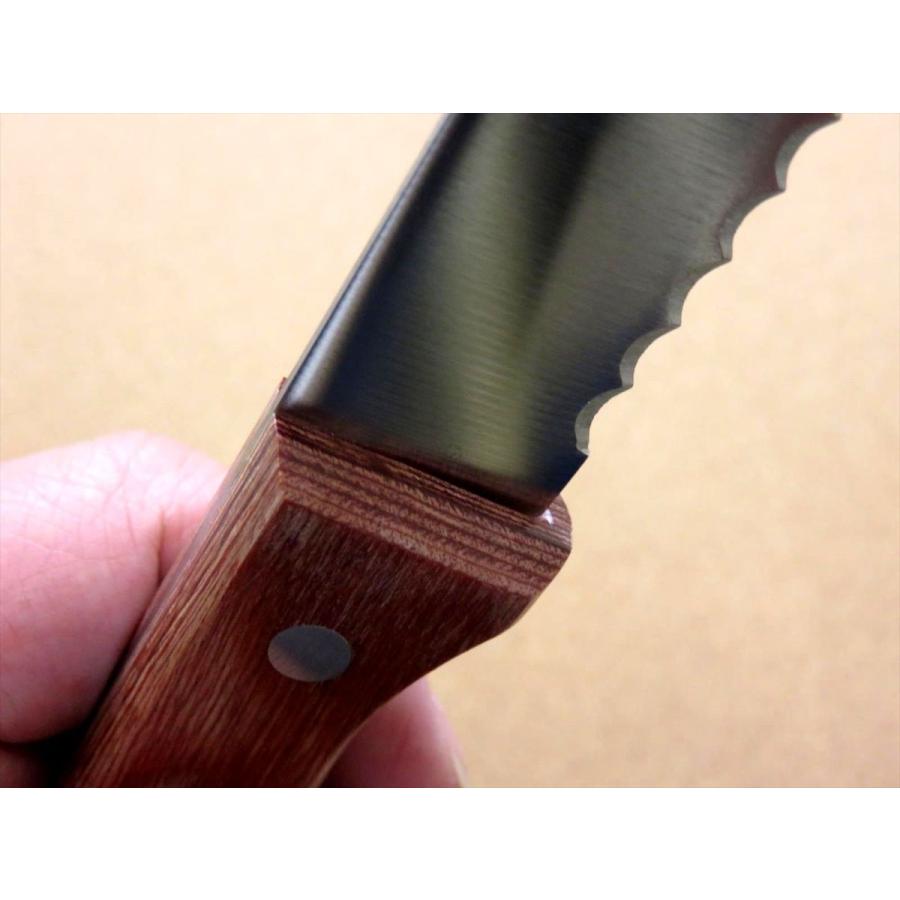 包丁 パン切り包丁 25.5cm (255mm) 関の刃物 右利き 片刃 ステンレス
