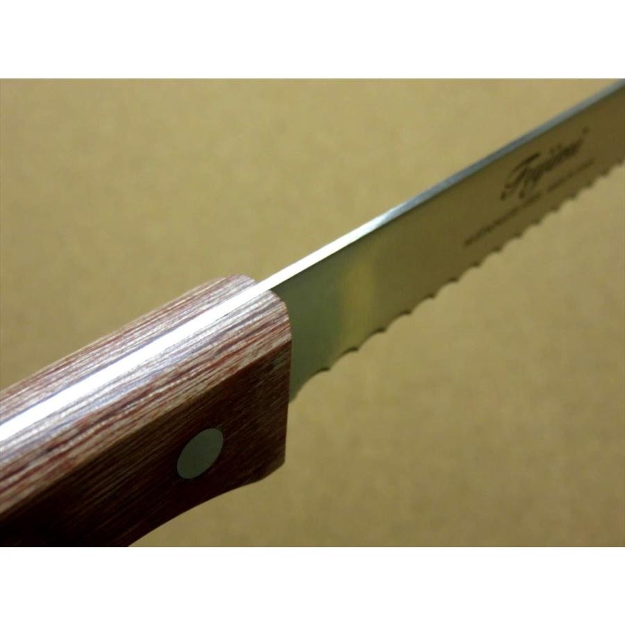 包丁 パン切り包丁 25.5cm (255mm) 関の刃物 右利き 片刃 ステンレス
