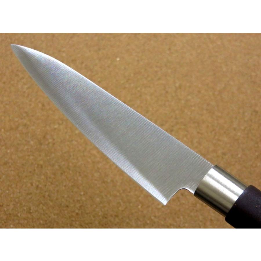 包丁 ペティナイフ 12cm (120mm) 関の刃物 濃州正宗作 ステンレス 両刃
