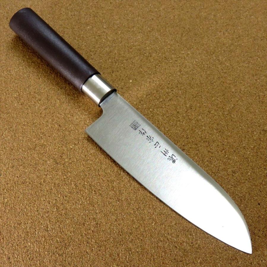 包丁 三徳包丁 17cm (170mm) 関の刃物 濃州正宗作 ステンレス 両刃