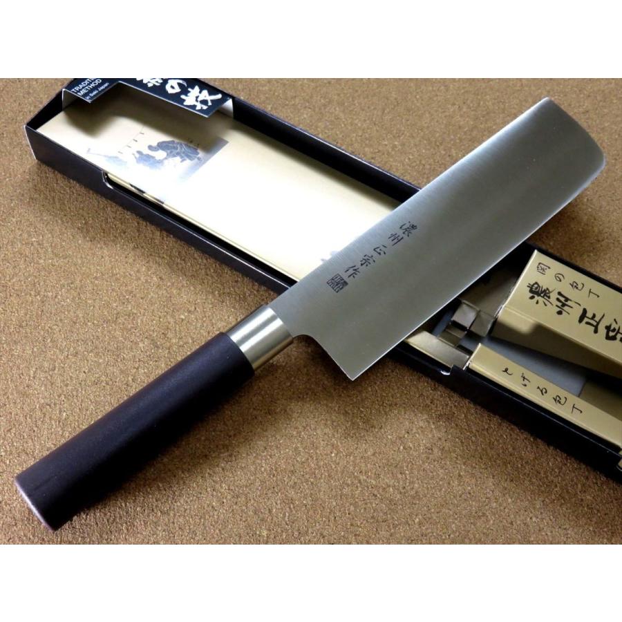 包丁 菜切り包丁 17cm (170mm) 関の刃物 濃州正宗作 ステンレス 両刃