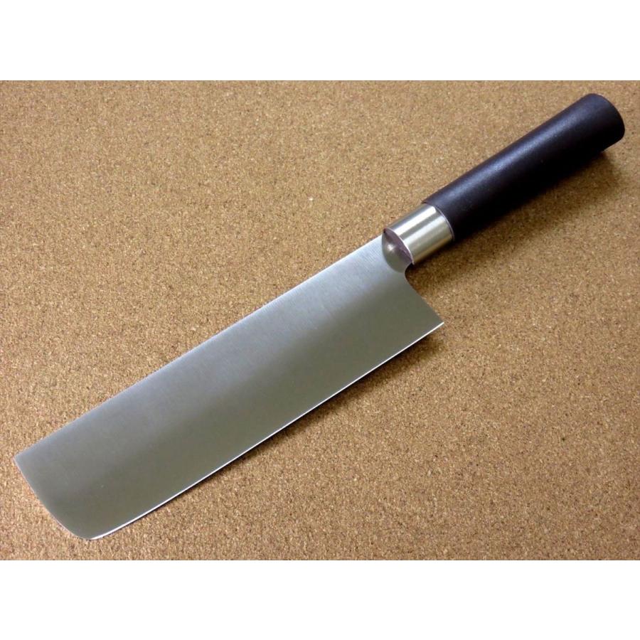 菜切り包丁(柄無し)40本セット．1本:¥2,250x40本で¥90,000 包丁 菜切り包丁 17cm (170mm) 関の刃物 濃州正宗作 ステンレス 両刃