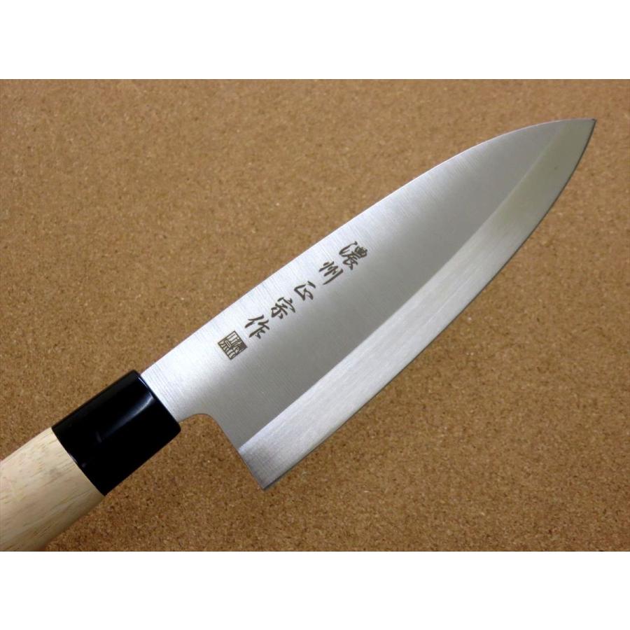 包丁 出刃包丁 16cm (160mm) 関の刃物 濃州正宗作 ステンレス刃物鋼 右