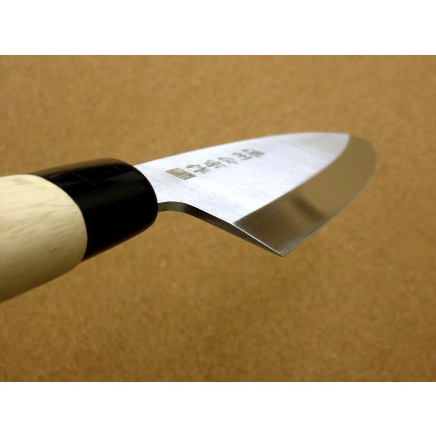 包丁 出刃包丁 16cm (160mm) 関の刃物 濃州正宗作 ステンレス刃物鋼 右