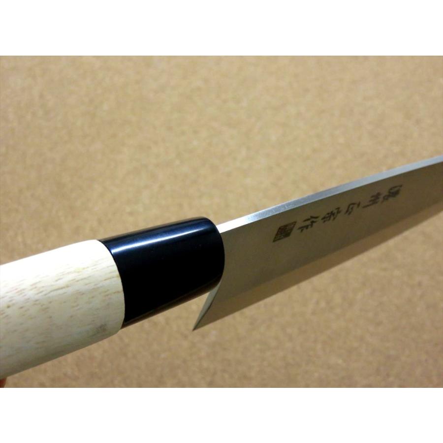 包丁 出刃包丁 16cm (160mm) 関の刃物 濃州正宗作 ステンレス刃物鋼 右