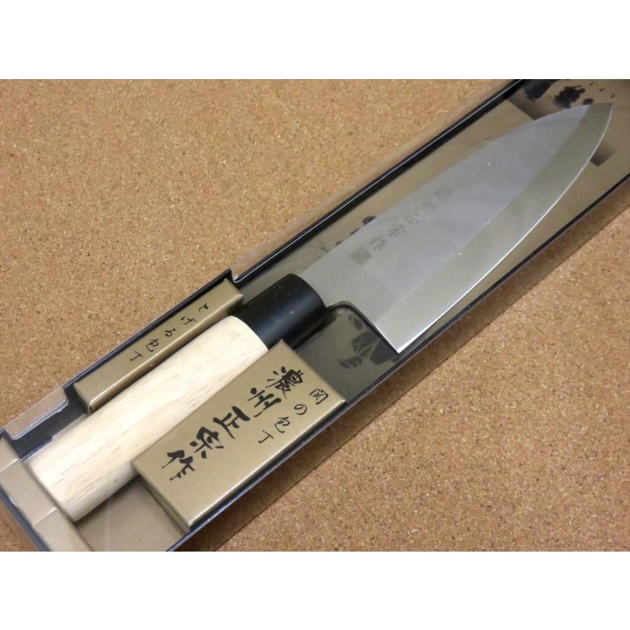 包丁 出刃包丁 16cm (160mm) 関の刃物 濃州正宗作 ステンレス刃物鋼 右