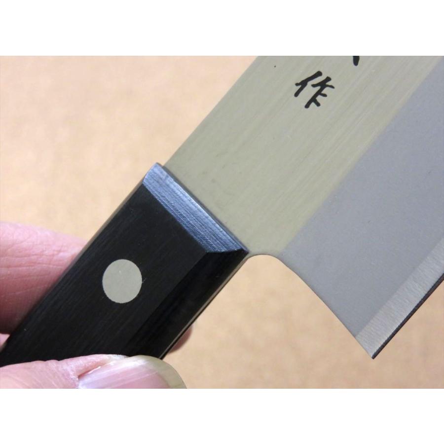 包丁 三徳包丁 17cm (170mm) 関の刃物 濃州孫六作 モリブデン