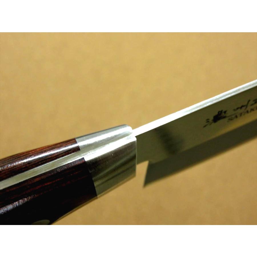 関の刃物 三徳包丁 170mm 濃州正宗作 割込 ステンレス鋼 両刃 万能 包丁 包丁 三徳包丁 17cm (170mm) 関の刃物 濃州正宗作 割込