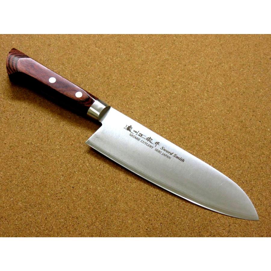包丁 三徳包丁 17cm (170mm) 関の刃物 濃州正宗作 割込 ステンレス鋼
