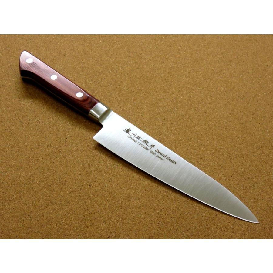 包丁 牛刀 18cm (180mm) 関の刃物 濃州正宗作 モリブデンステンレス鋼