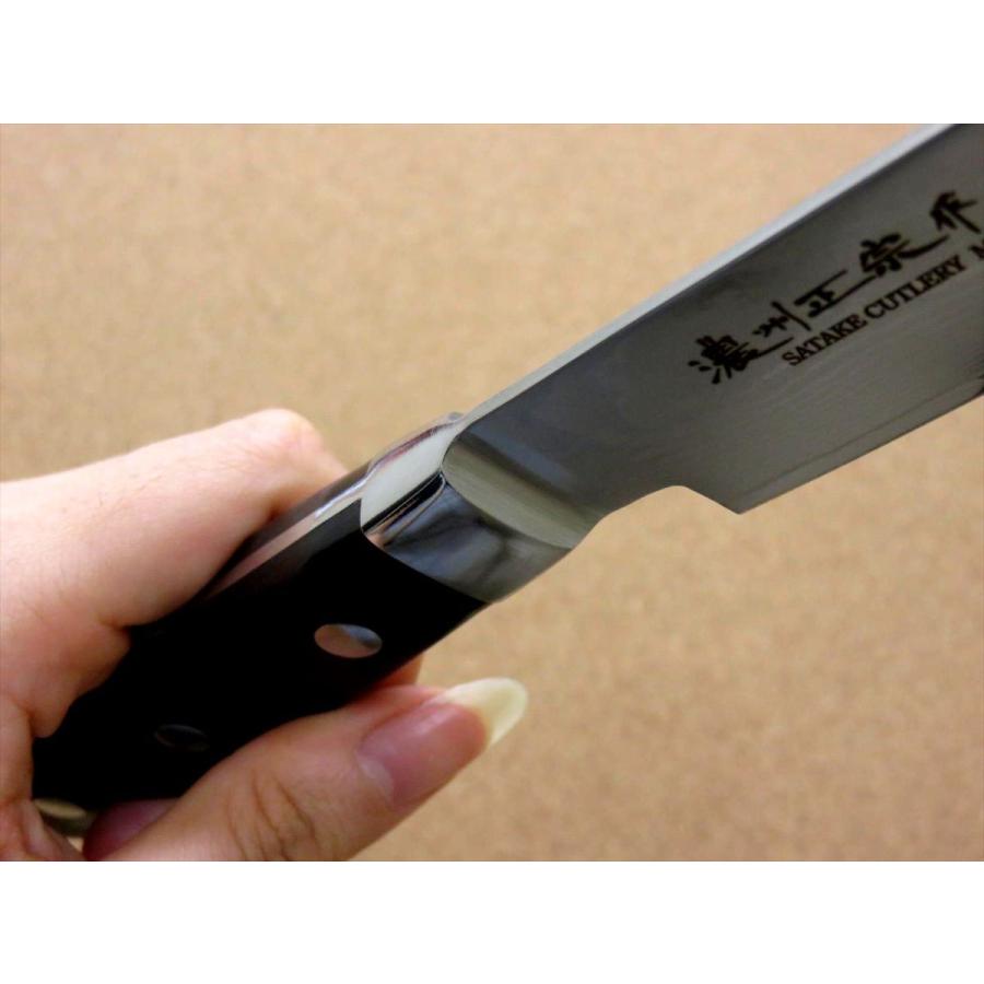 関の刃物 カービングナイフ 200mm 濃州正宗作 ダマスカス69層 両刃包丁 包丁 カービングナイフ 20cm (200mm) 関の刃物 濃州正宗作 ダマスカス