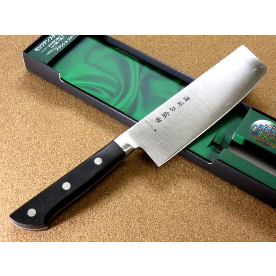 包丁 菜切り包丁 16cm (160mm) 関の刃物 濃州正宗作 モリブデン
