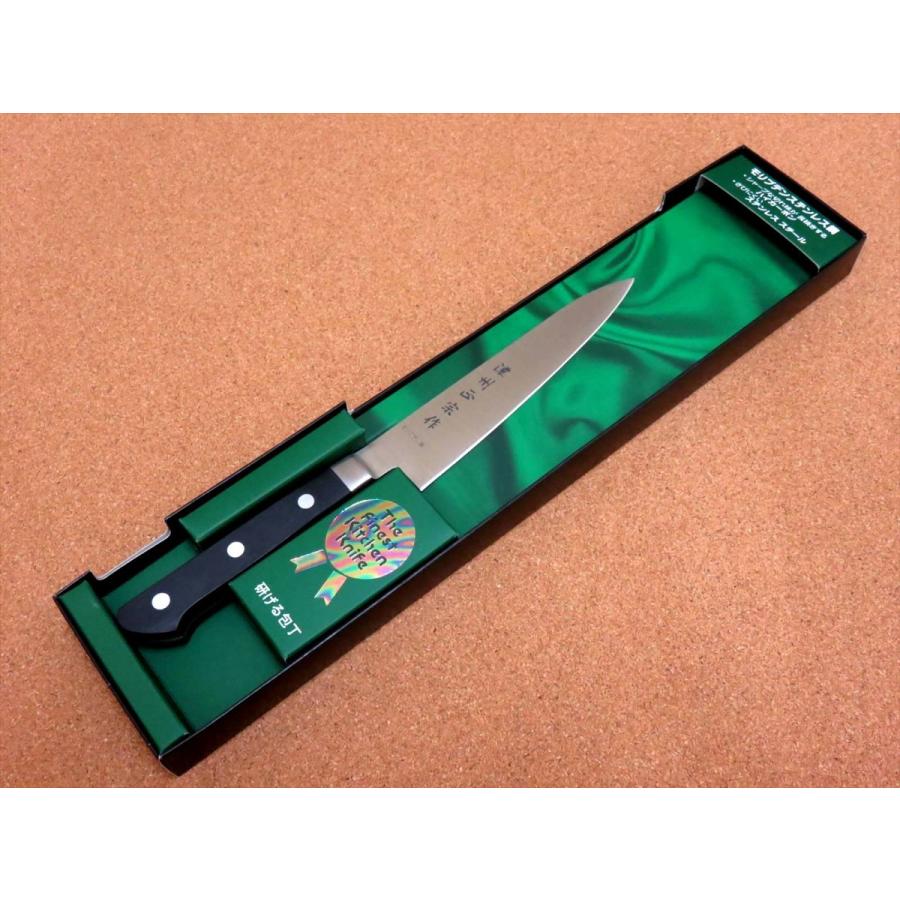包丁 ペティナイフ 13.5cm (135mm) 関の刃物 濃州正宗作 モリブデン