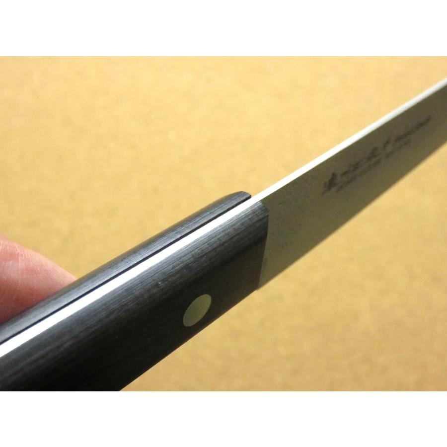 包丁 刺身包丁 20cm (200mm) 関の刃物 濃州正宗作 片刃 右利き 梨地