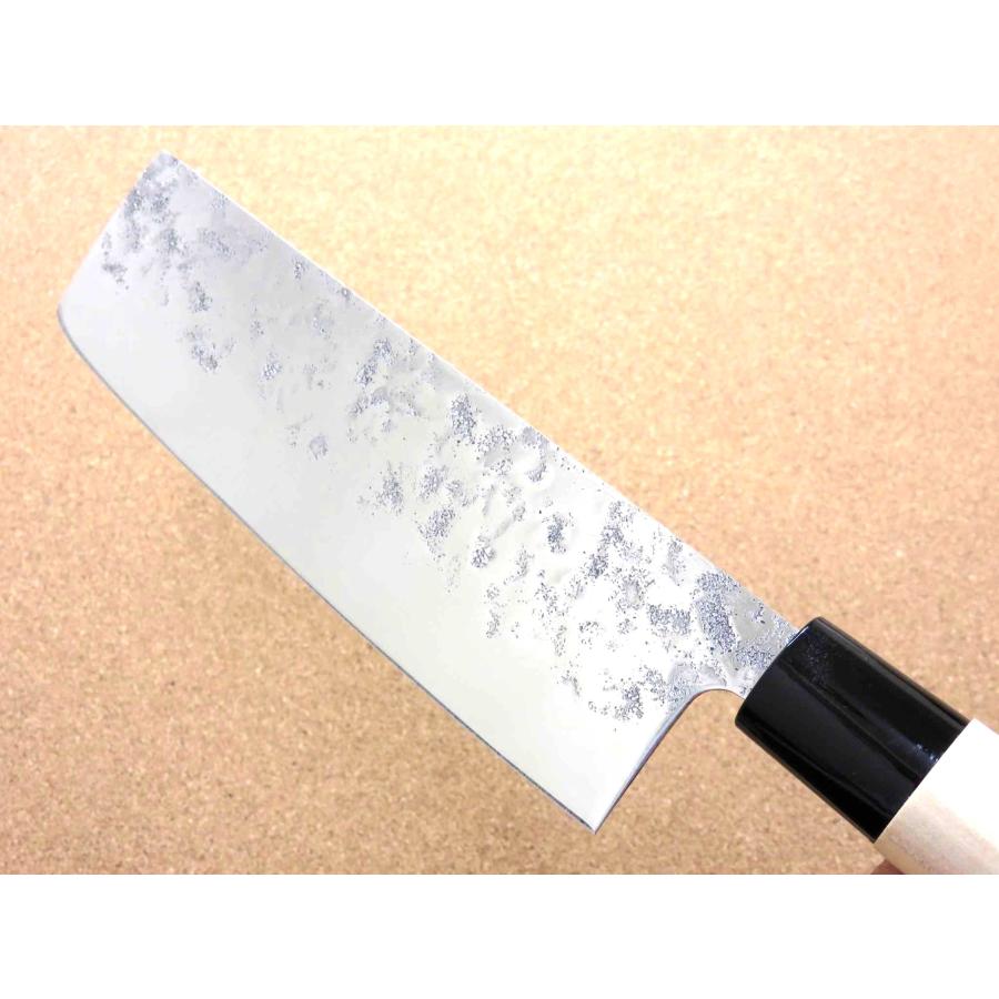 包丁 菜切り包丁 17cm (170mm) 関の刃物 濃州正宗作 梨地 和包丁 薄刃