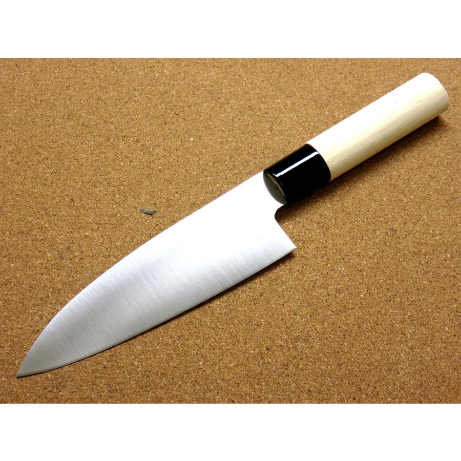 包丁 出刃包丁 15.5cm (155mm) 関の刃物 濃州正宗作 片刃 右利き 梨地