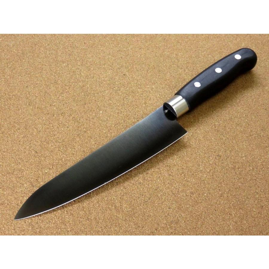 包丁 牛刀 17cm (170mm) 関の刃物 ディンプル加工 チタンコーティング