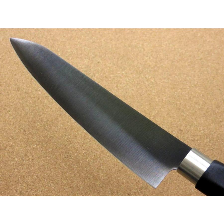包丁 牛刀 17cm (170mm) 関の刃物 ディンプル加工 チタンコーティング