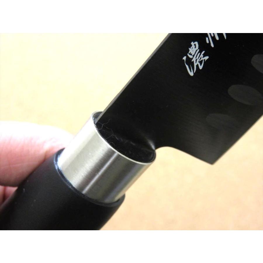 包丁 牛刀 17cm (170mm) 関の刃物 ディンプル加工 チタンコーティング