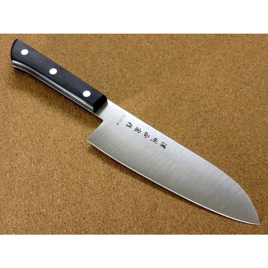 包丁 三徳包丁 17cm (170mm) 関の刃物 濃州正宗作 モリブデン