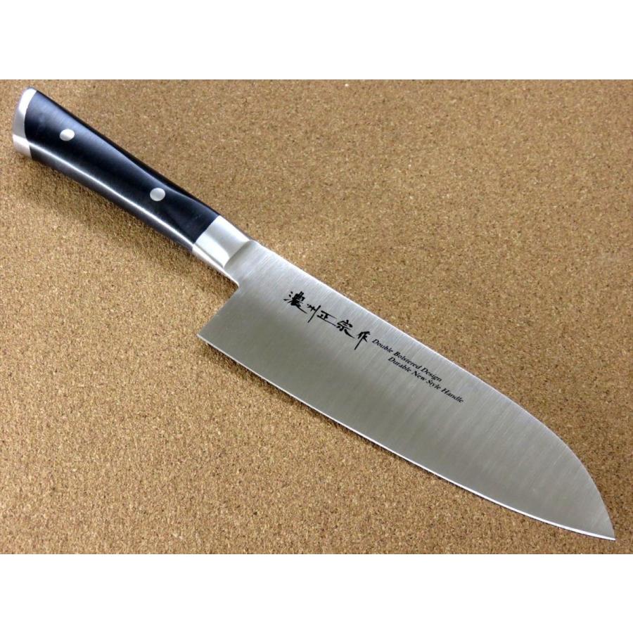 包丁 三徳包丁 17cm (170mm) 関の刃物 濃州正宗作 モリブデン 共口金