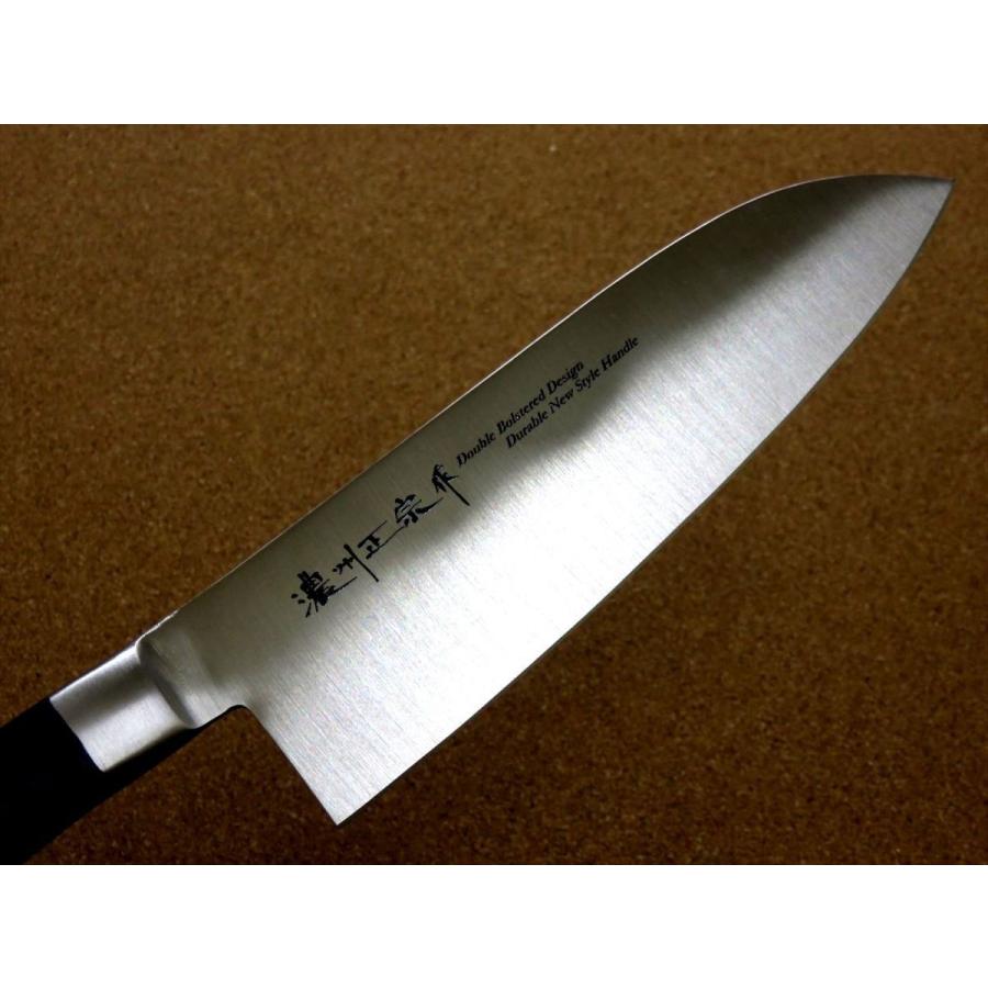 包丁 三徳包丁 17cm (170mm) 関の刃物 濃州正宗作 モリブデン 共口金