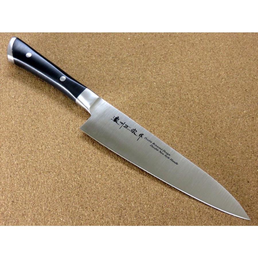 包丁 牛刀 18cm (180mm) 関の刃物 濃州正宗作 モリブデンステンレス 共
