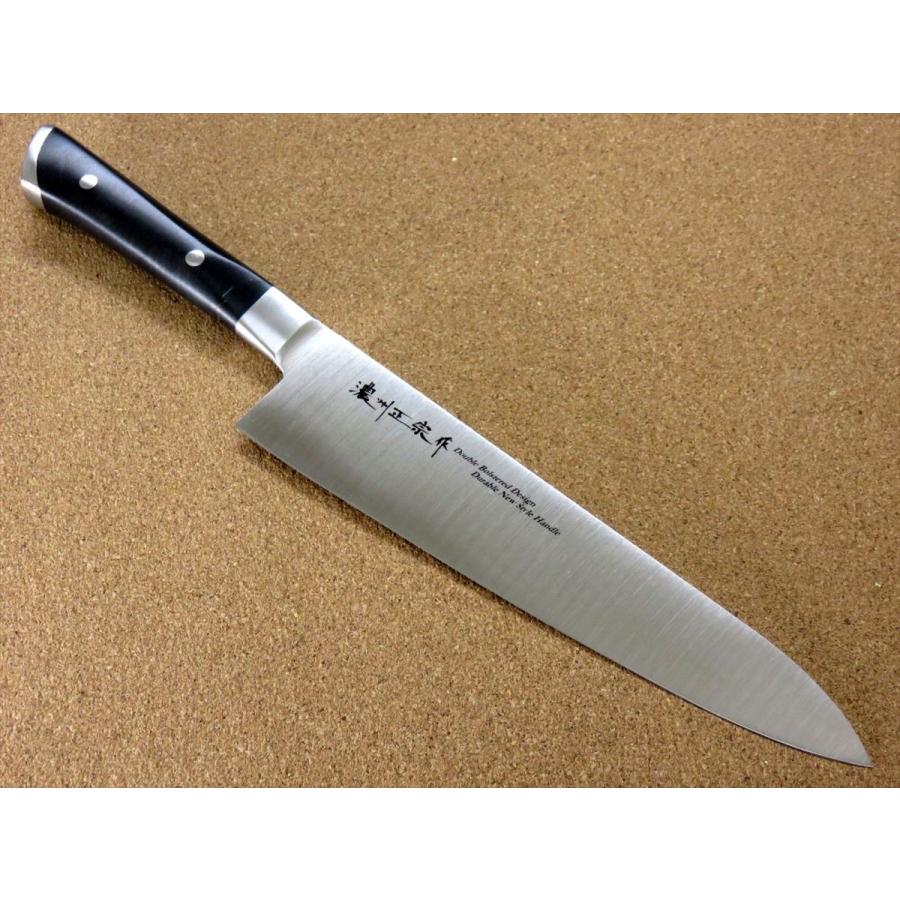 包丁 牛刀 21cm (210mm) 関の刃物 濃州正宗作 モリブデンステンレス 共
