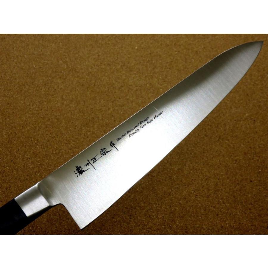 包丁 牛刀 21cm (210mm) 関の刃物 濃州正宗作 モリブデンステンレス 共