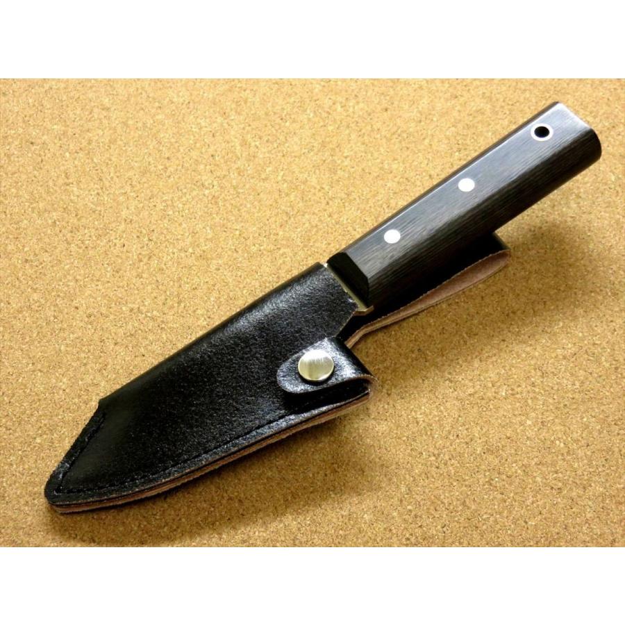 包丁 キャンピングナイフ 左利き 9.5cm (95mm) 関の刃物 サバイバル