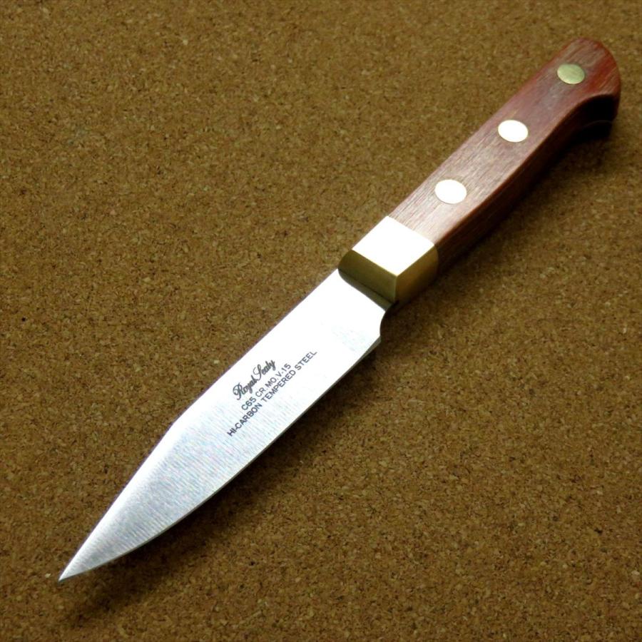 包丁 パーリングナイフ 10cm (100mm) 関の刃物 ステンレス 真鍮口金