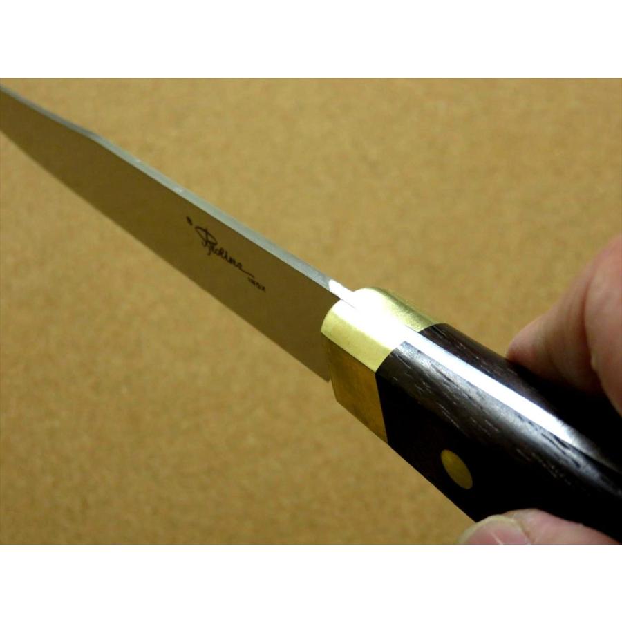 包丁 カービングナイフ 20cm (200mm) 関の刃物 ステンレス 真鍮口金