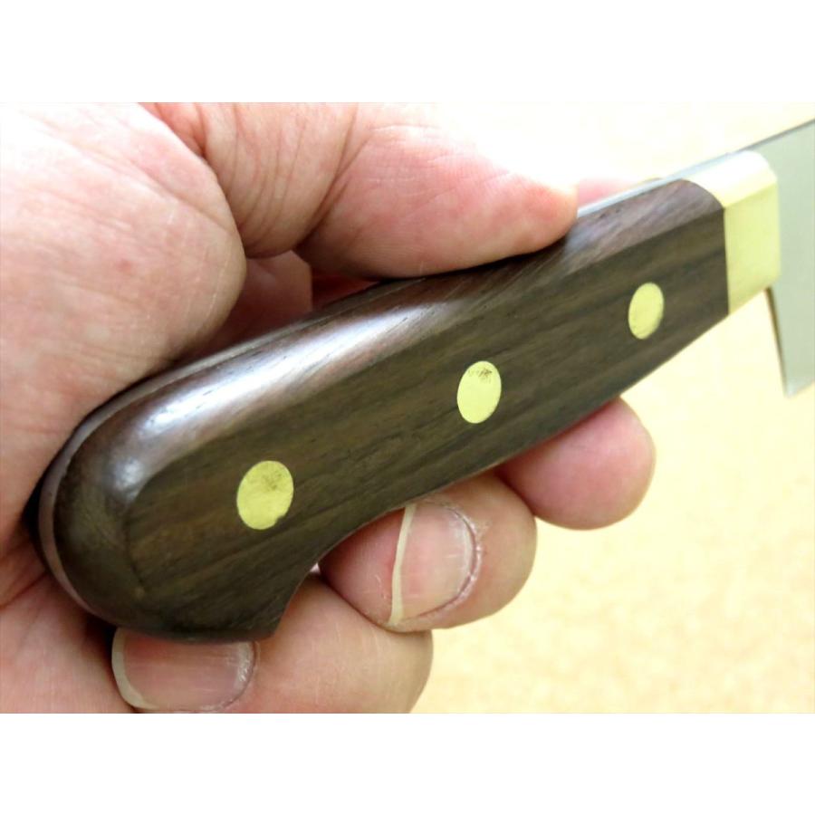 包丁 牛刀 20cm (200mm) 関の刃物 Proline ステンレス 真鍮口金