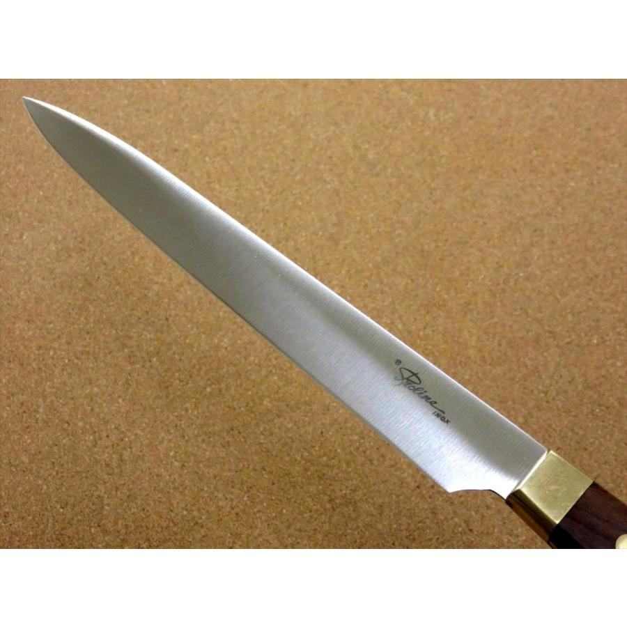 包丁 ハム切りナイフ 23cm (230mm) 関の刃物 ステンレス鋼 真鍮口金