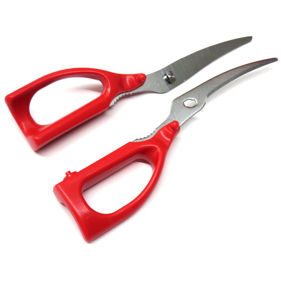 S型ハンドルが手に優しいキッチンバサミ 関の刃物 トッププロダクツ