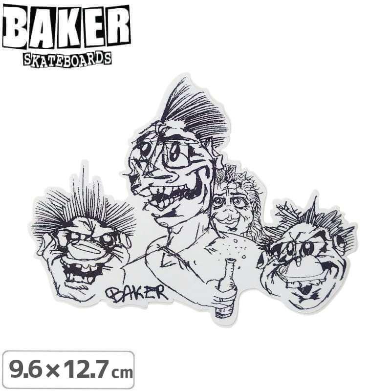 最大69 オフ ベーカー スケボー ステッカー Baker Beer Time Sticker 9 6cm 12 7cm No78 Wantannas Go Id