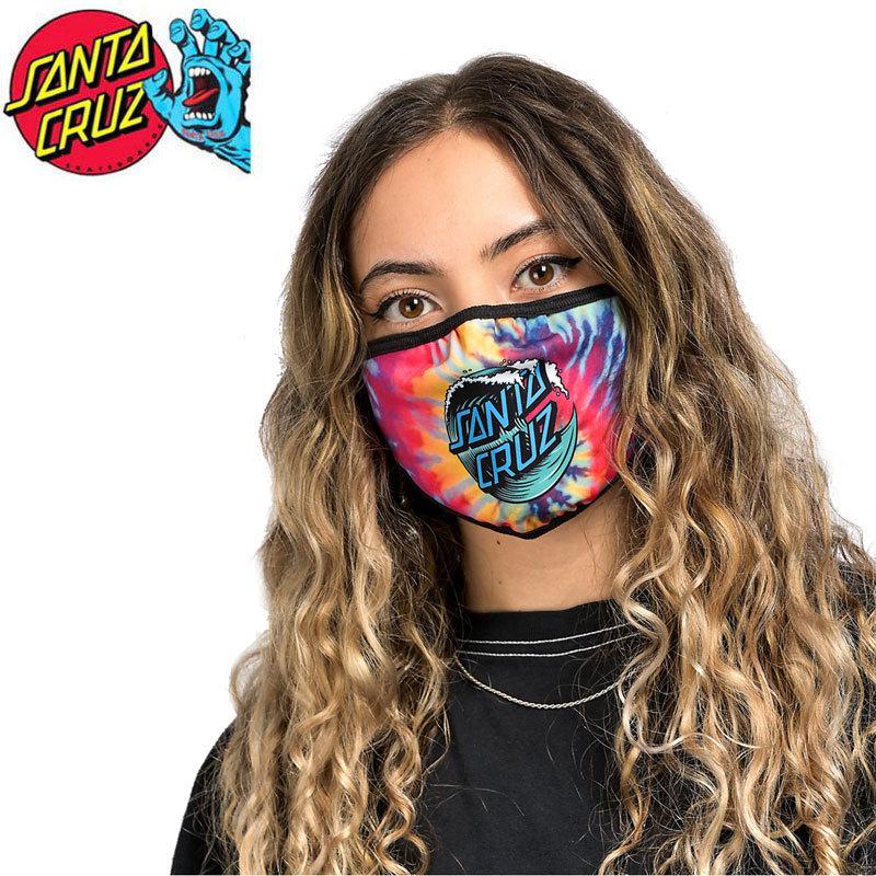 サンタクルーズ Santa Cruz 小物 マスク Wave Dot Face Mask タイダイ No3 Hbpscs Com Br