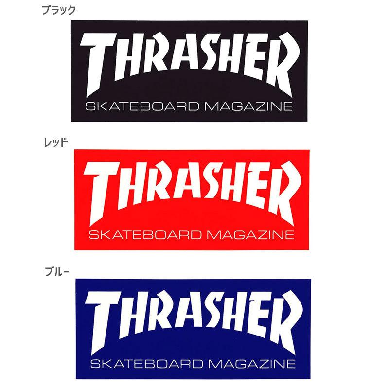 スケボー スケートボード スラッシャー Thrasher ステッカー Us規格 Skatemagazine Logo Skatemag Logo 3色 9 2cm X 23 5cm No01 Ac 43 Sticker01 スケートボードショップ砂辺 通販 Yahoo ショッピング