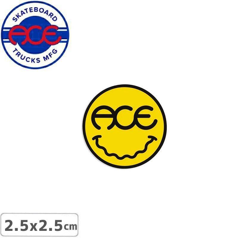 Ace Trucks エース スケボー ステッカー Feelz Sticker イエロー 2 5cm 同梱不可 No24