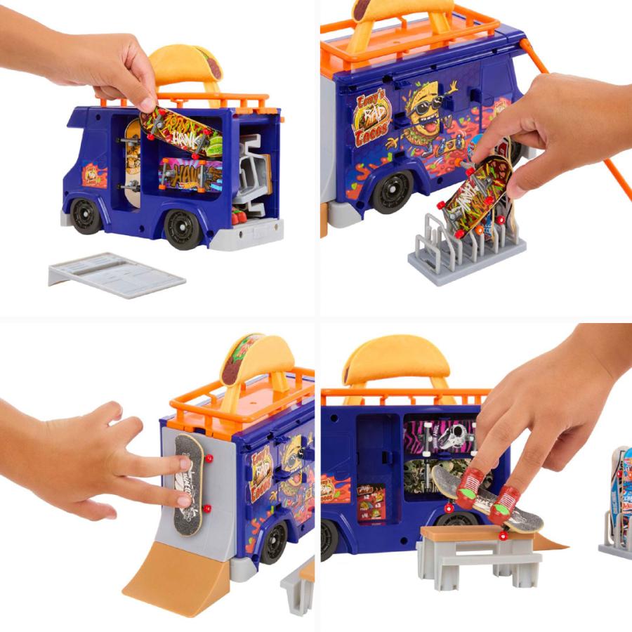 ホットウィール スケート HOT WHEELS SKATE USAモデル TACO TRUCK PLAY CASE タコストラックプレイケース NO10｜sk8-sunabe｜03