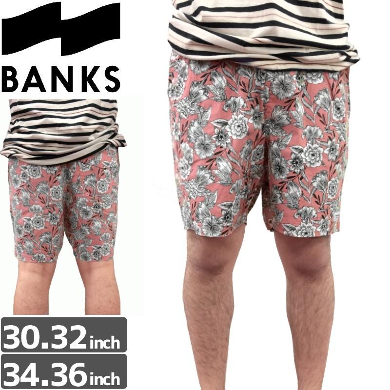 スケボー スケートボード BANKS JOURNAL バンクス パンツ ボードショーツ GOODTIME BOARDSHORT ピンク NO11｜sk8-sunabe