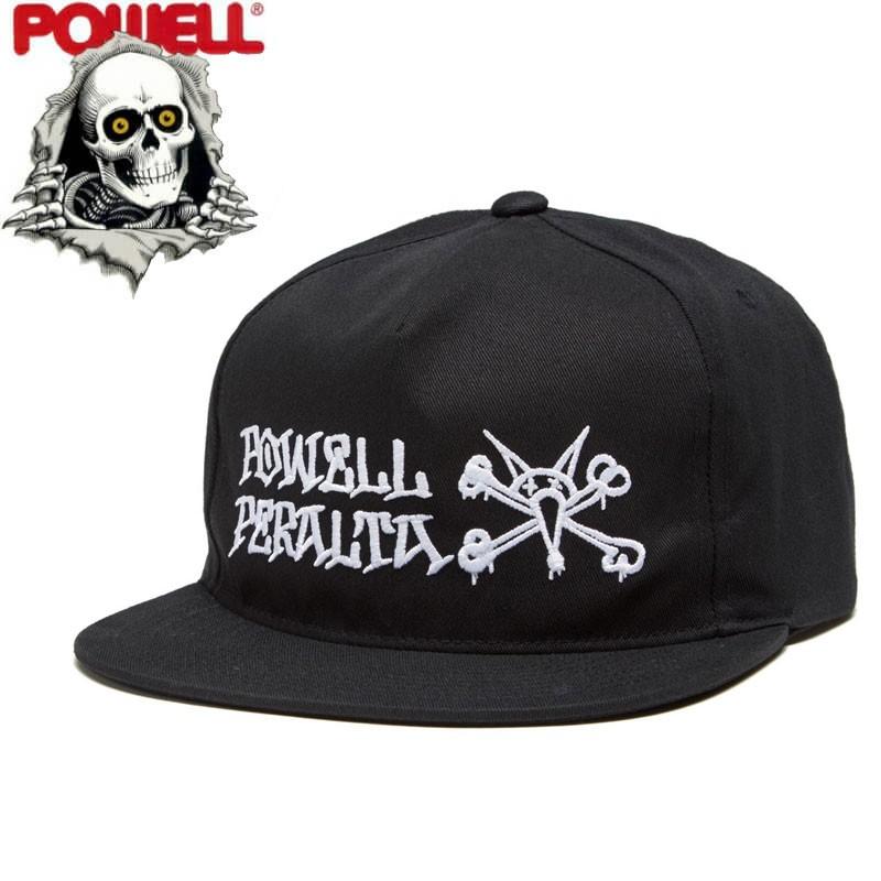 パウエル スケボー キャップ スナップバック Powell Peralta Rat Bones Snapback Hat ブラック No18 C 49 No18 スケートボードショップ砂辺 通販 Yahoo ショッピング