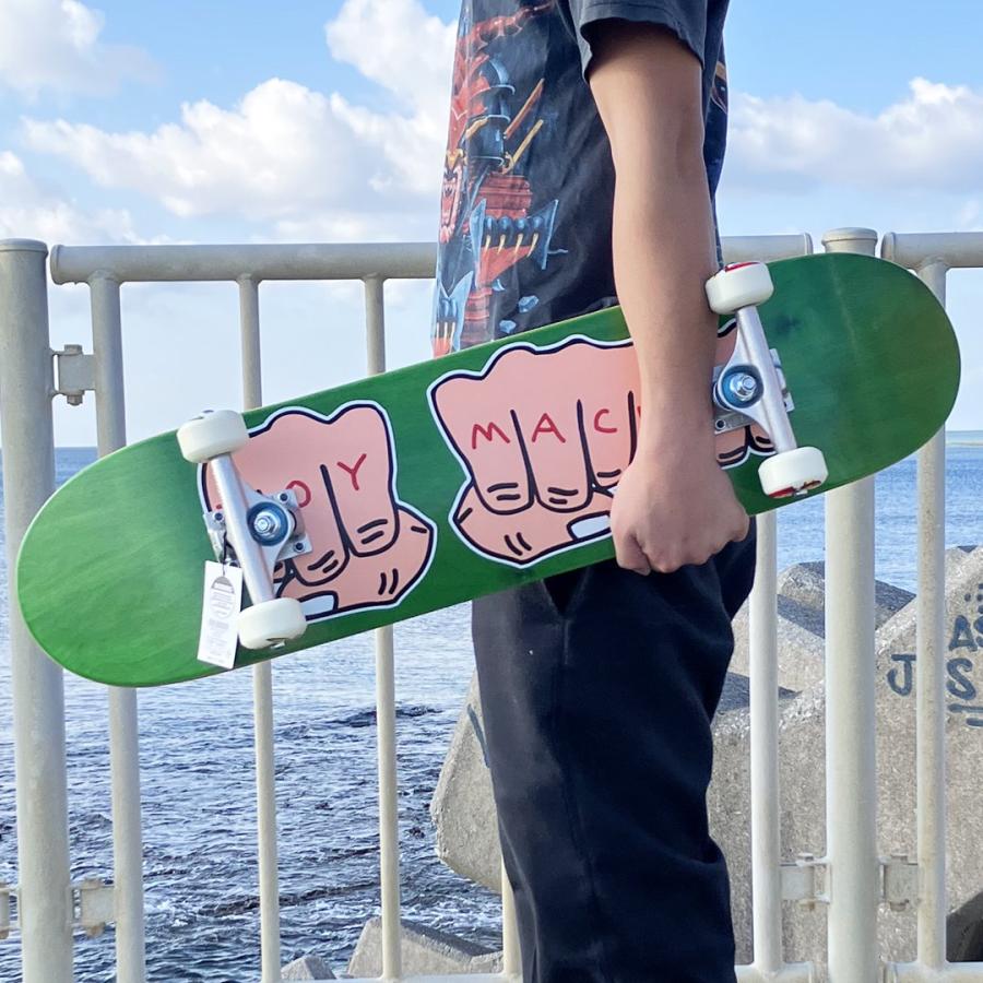 トイマシーン TOY MACHINE スケボー コンプリート FISTS WOODGRAIN